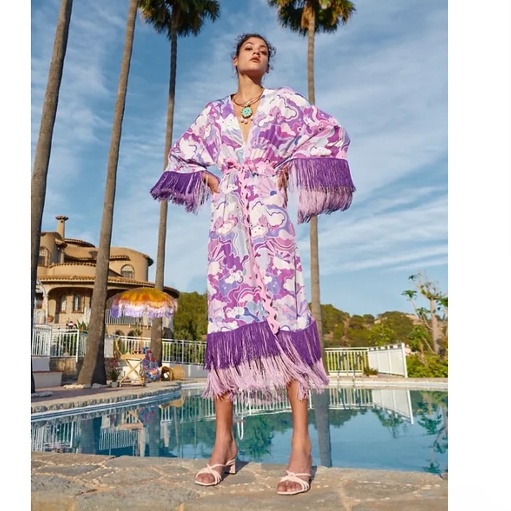 NWT Celia B Stella Kimono